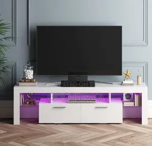 Home Tv Cabinet; Modern Suspended Tv Cabinet With Led Lighting