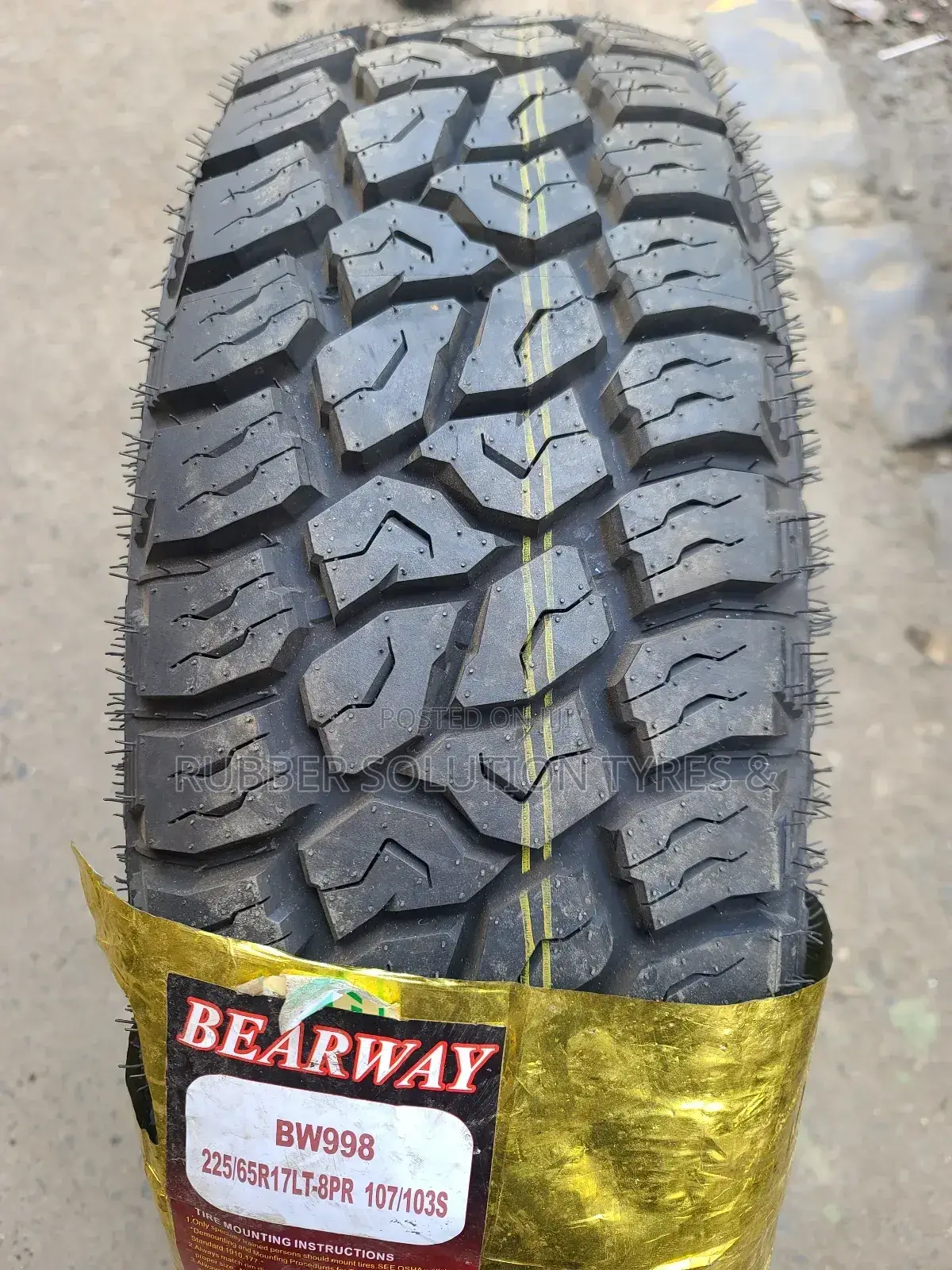 225/65r17 Bearway