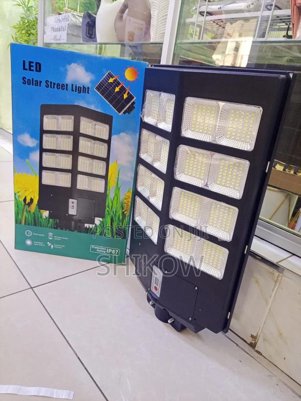 Led Solar Street 2000w Light With Motion Sensor - main view
