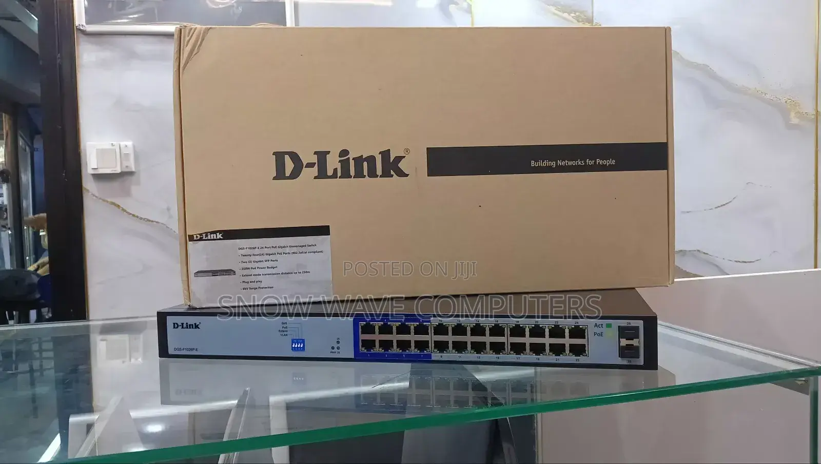 D-Link 24 Port Poe Gigabit Unmanaged Switch