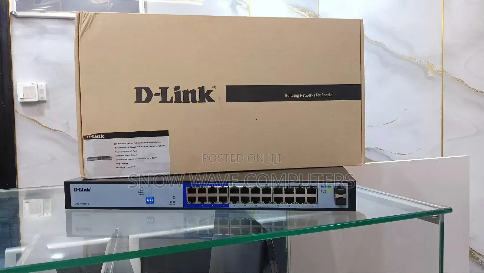 D-Link 24 Port Poe Gigabit Unmanaged Switch