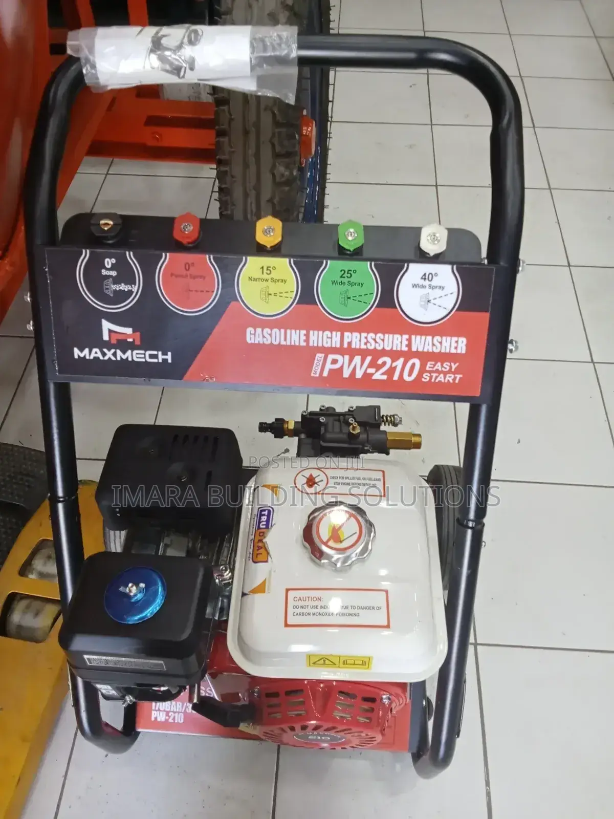 Maxmech Petrol Pressure Washer 3000 Psi – Professional Power Cleaner