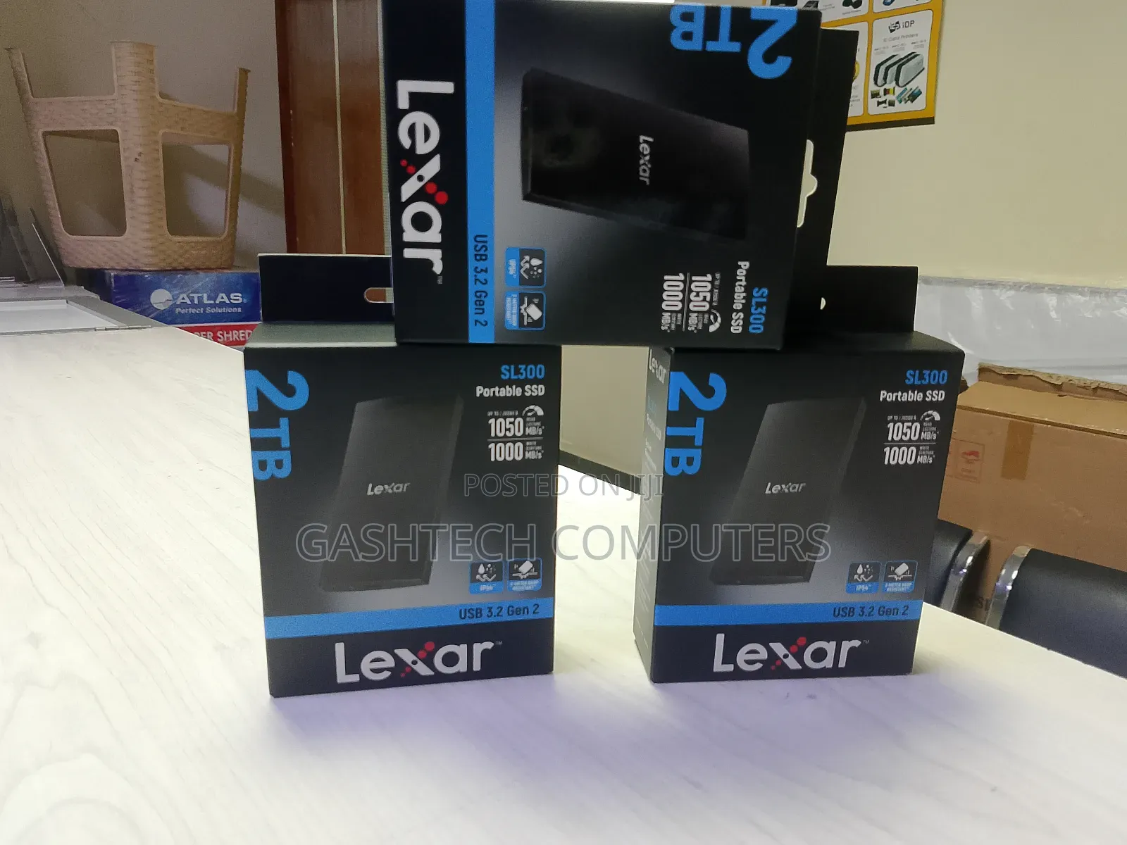 Lexar Sl300 2tb SSD External Portable, Up to 1050mb/S