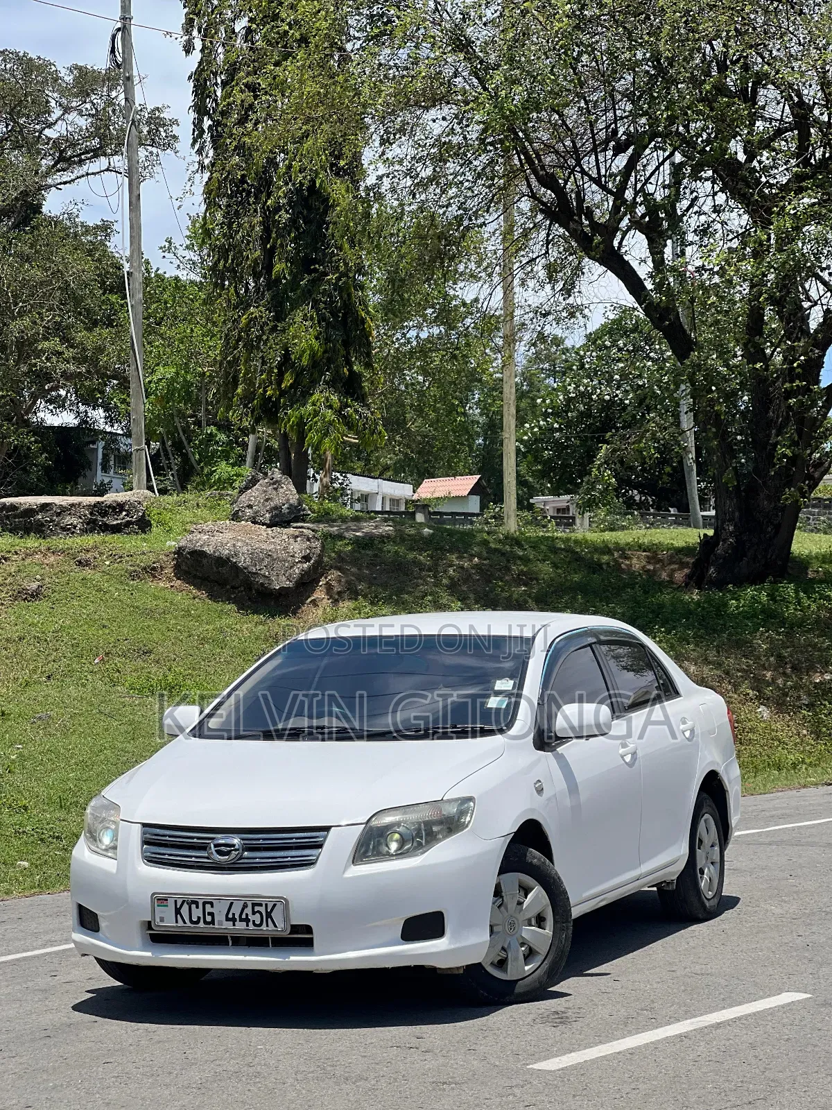 Toyota Axio 2012 White