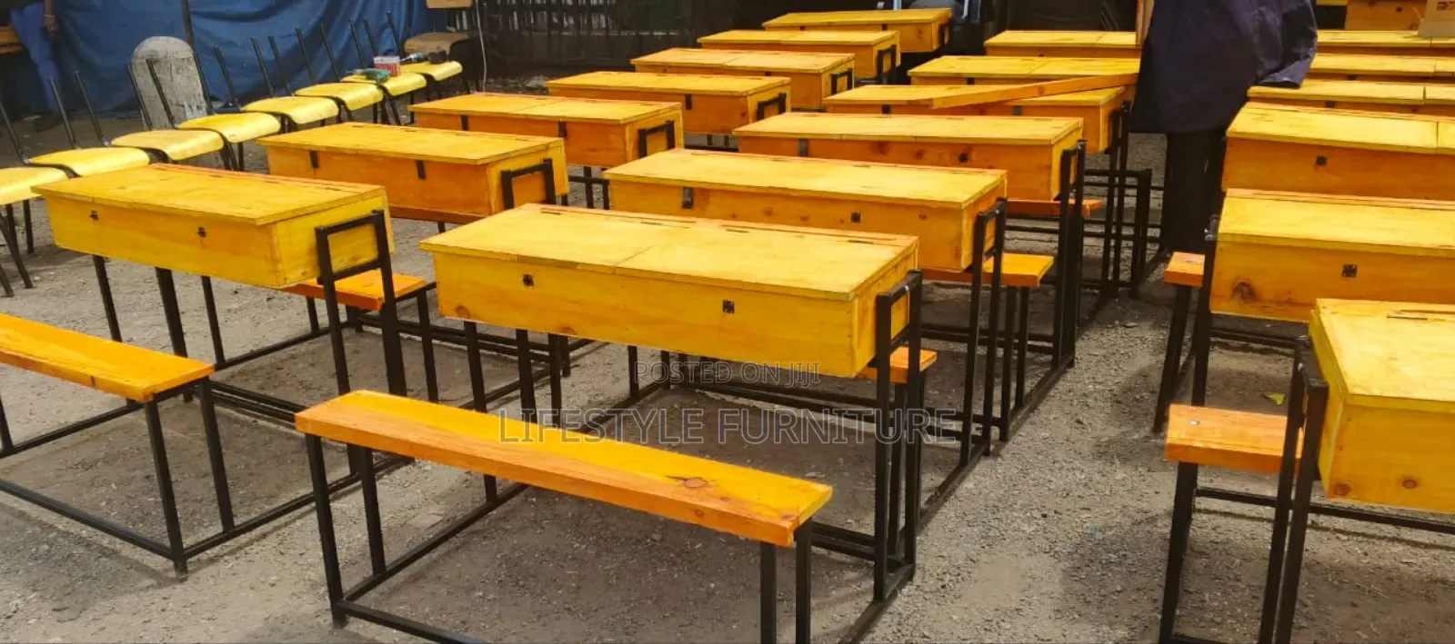 School Desks 2 Seater