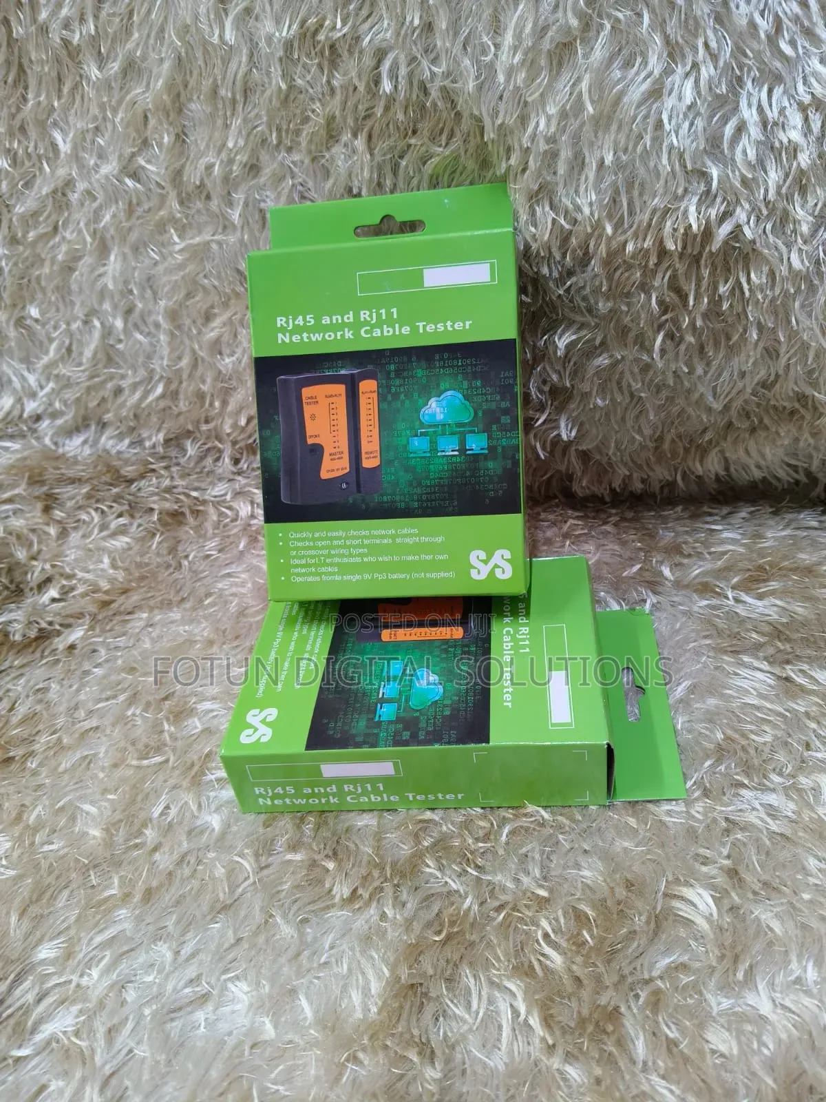 Rj45 and Rj11 Network Cable Tester
