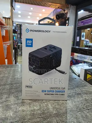 Powerology Universal Gan 85w Super Charger