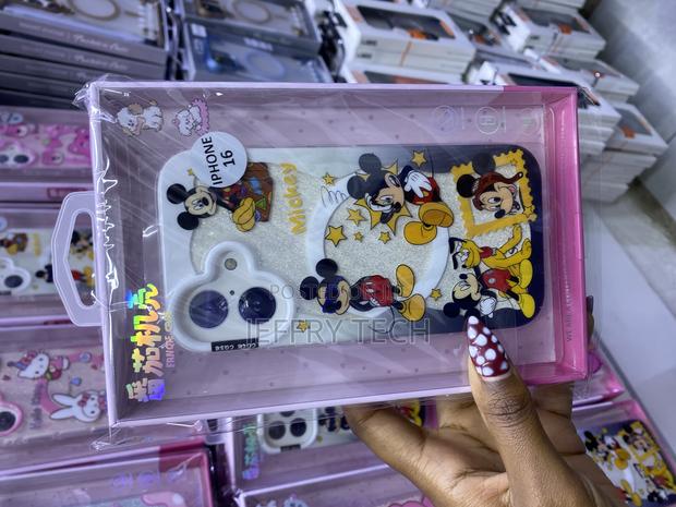 Jkinit Magsafe iPhone 16 Glitter Mickey Mouse Disney Case - main view