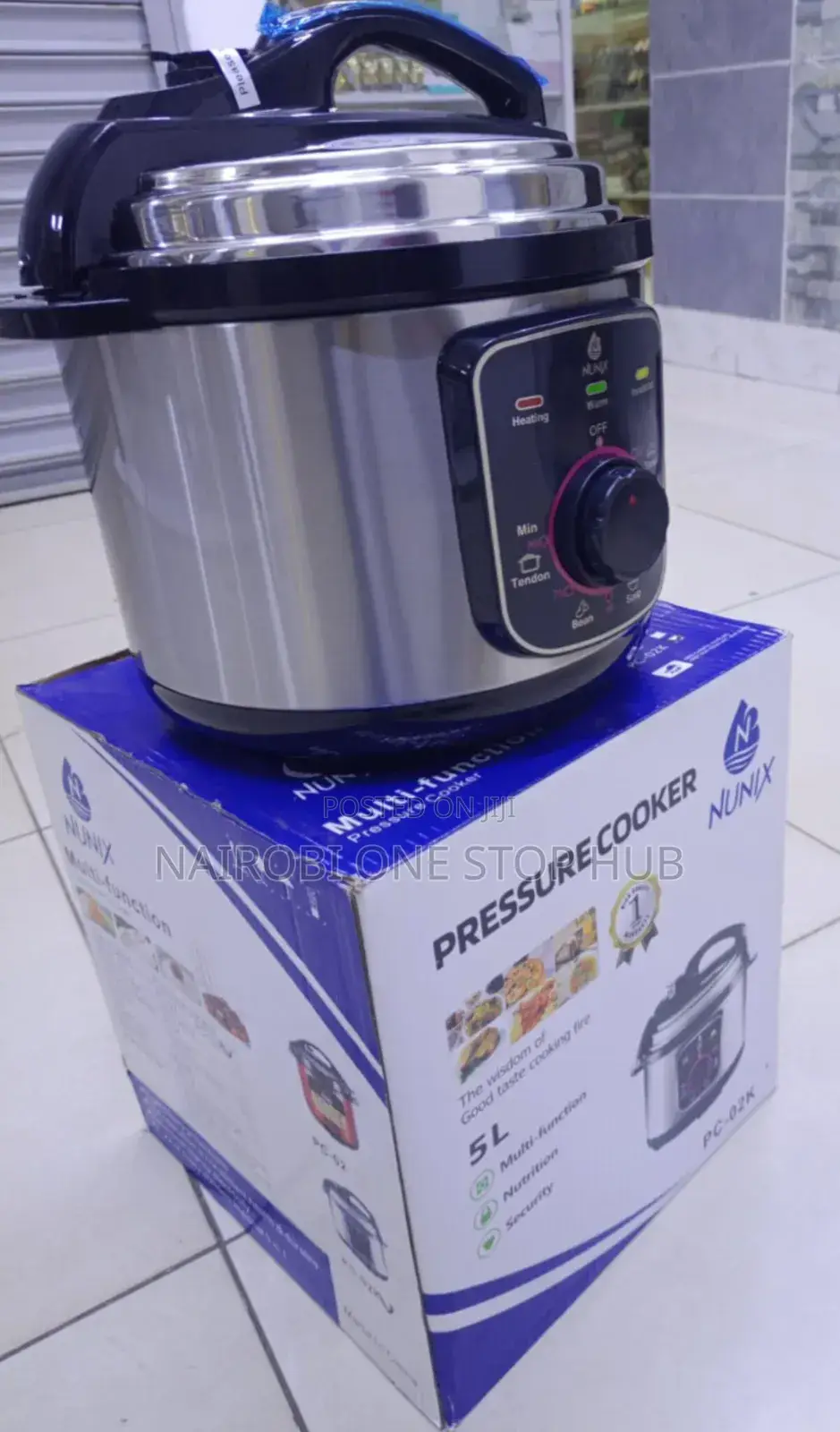 Reliable Efficient Cooking With Nunix Pc-02 Pressure Cooker