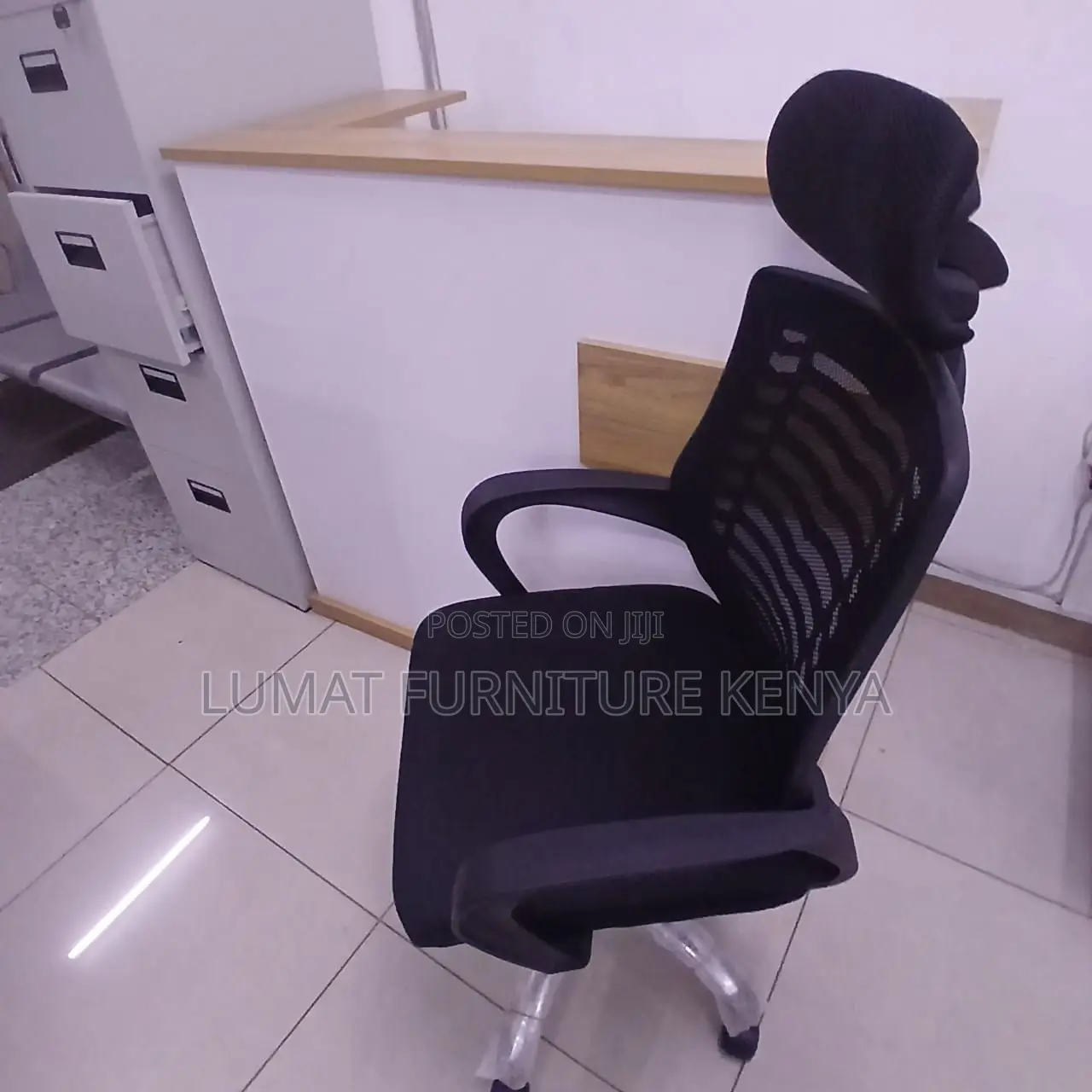 Study Chair With Headrest
