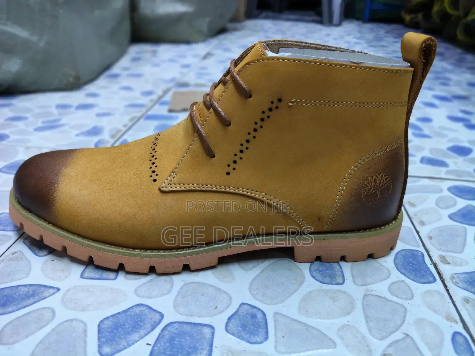 Leather Timberland Boots