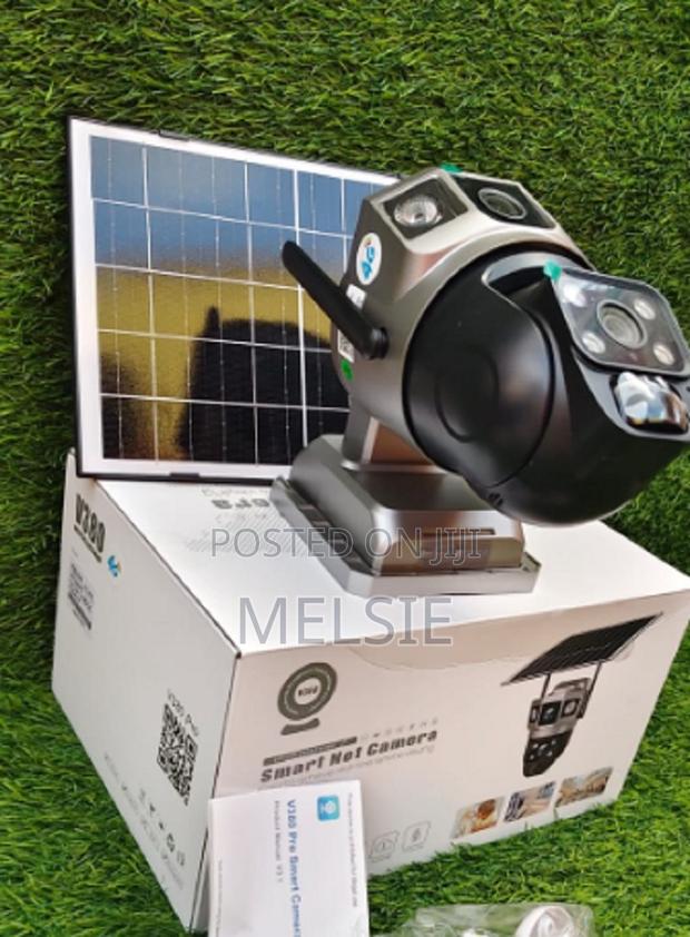 Best 4g Solar Dual Lens Security Camera With Rechargeable Battery - main view