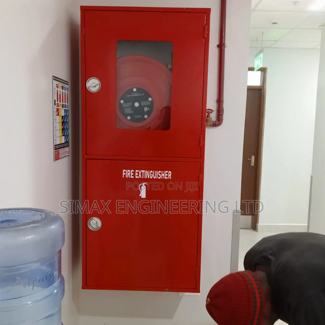Wall-mounted Double Fire Cabinet