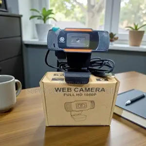 Full Hd 1080p Webcam With Built-in Mic for Video Conferencing