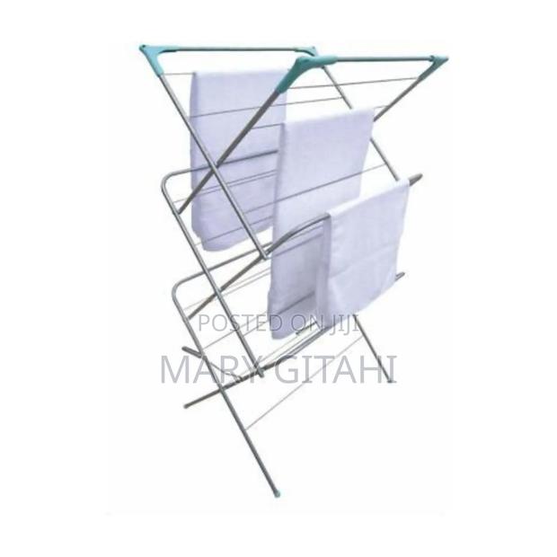 3 Tier Folding Airer Drying Rack. - main view
