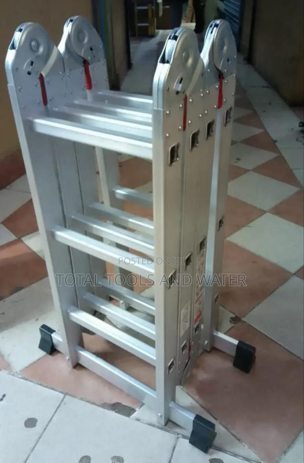 Aluminium Foldable Ladder - thumbnail 3