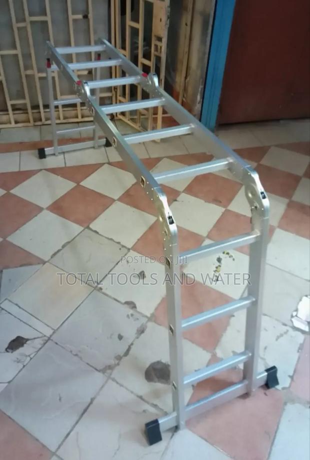 Aluminium Foldable Ladder - thumbnail 2