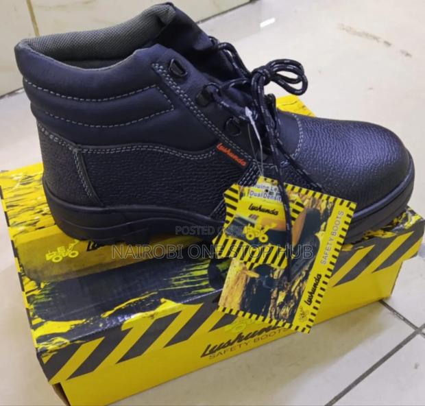 Durable Industrial Construction Safety Boots - main view