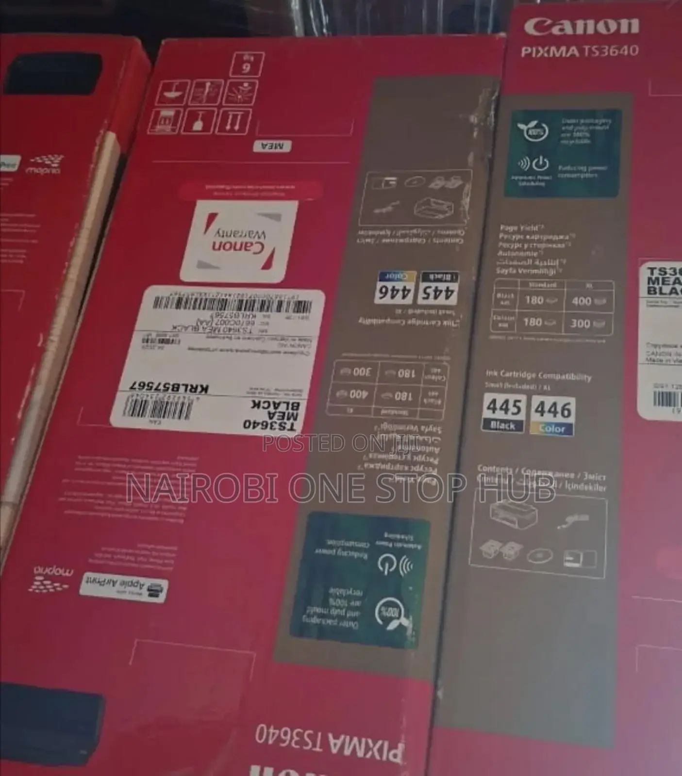 Canon Pixma Ts3640 Wireless Printer
