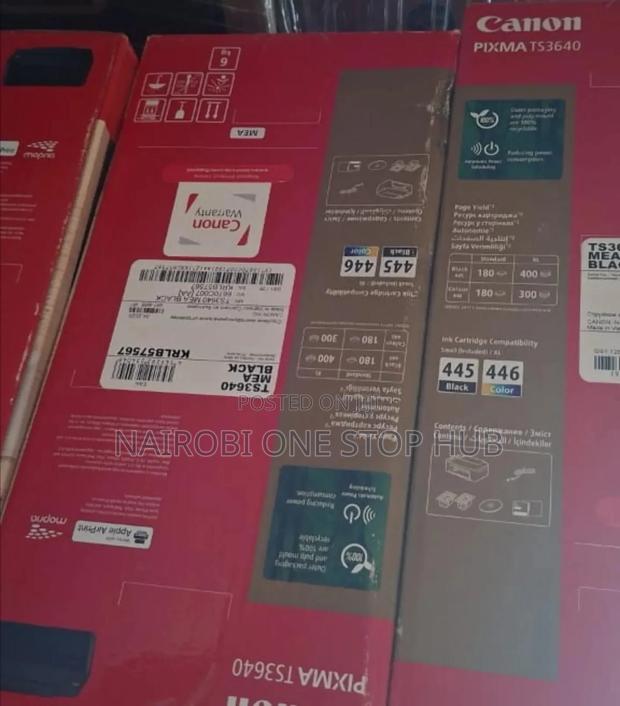 Canon Pixma Ts3640 Wireless Printer - main view