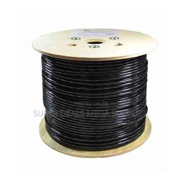 305m Outdoor Cat 6 Ethernet Cable Double Shielded Weatherproof Design