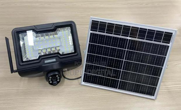 600 Watts Floodlight
>Solar Panel 25,000 Mah Lithium Battery CCTV - thumbnail 2