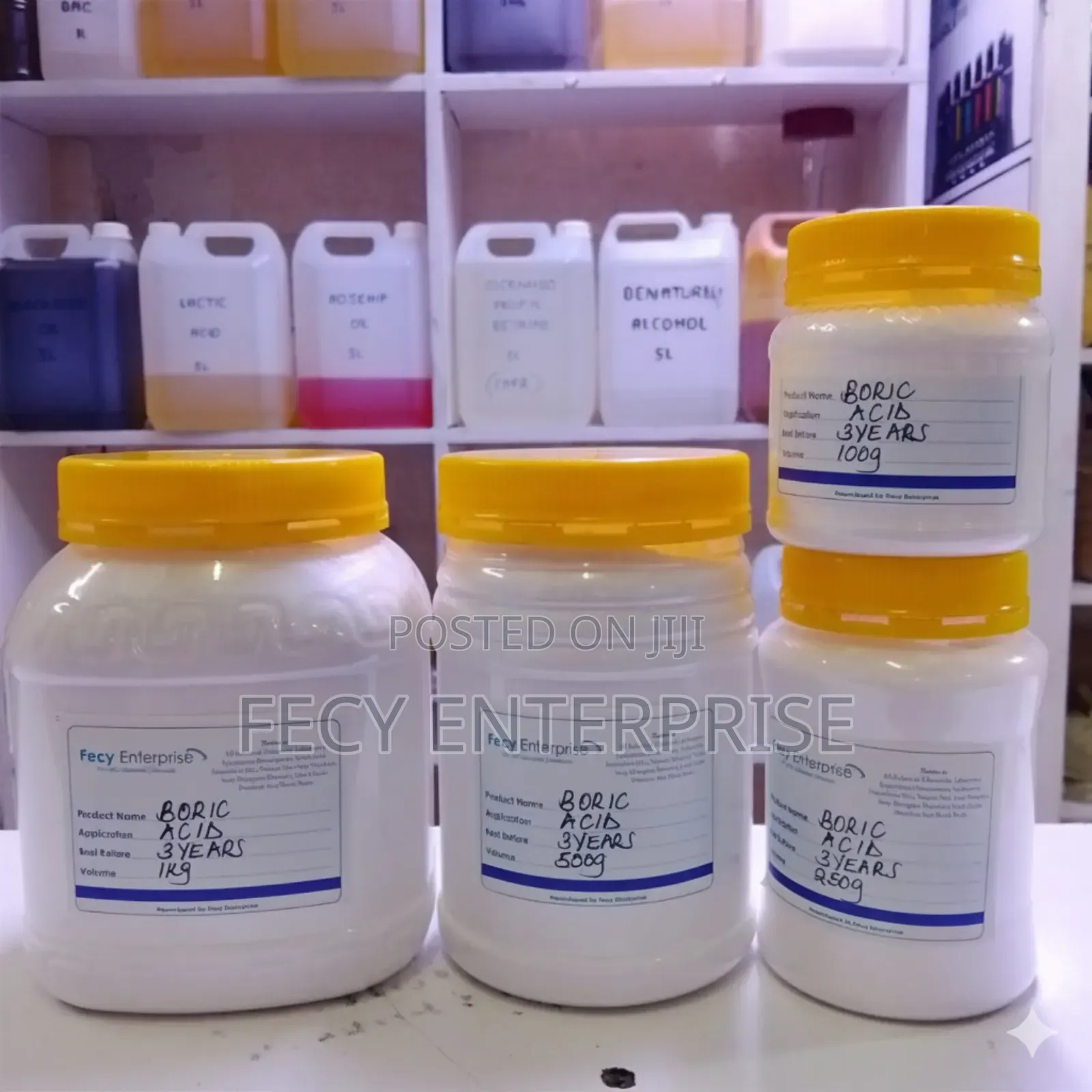 Boric Acid – 100% Pure Detergent Agent