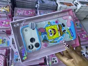 Nicke Spongebob Glitter Magsafe Case for iPhone 17 Pro Max