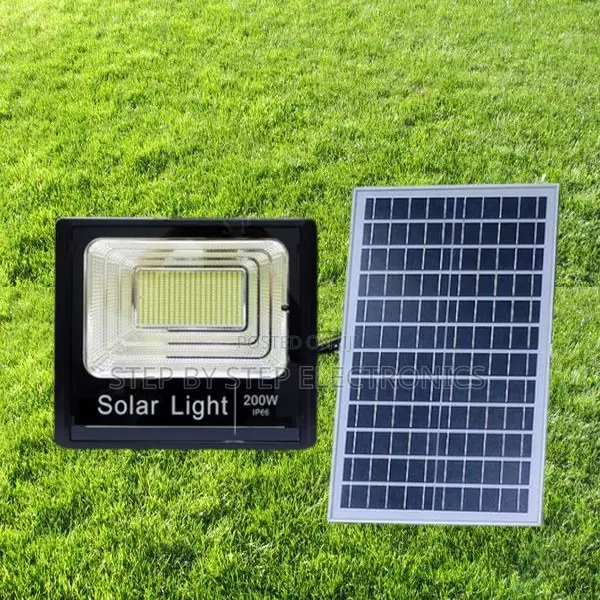 High Power 200w Led Solar Flood Light With Dusk to Dawn Feature