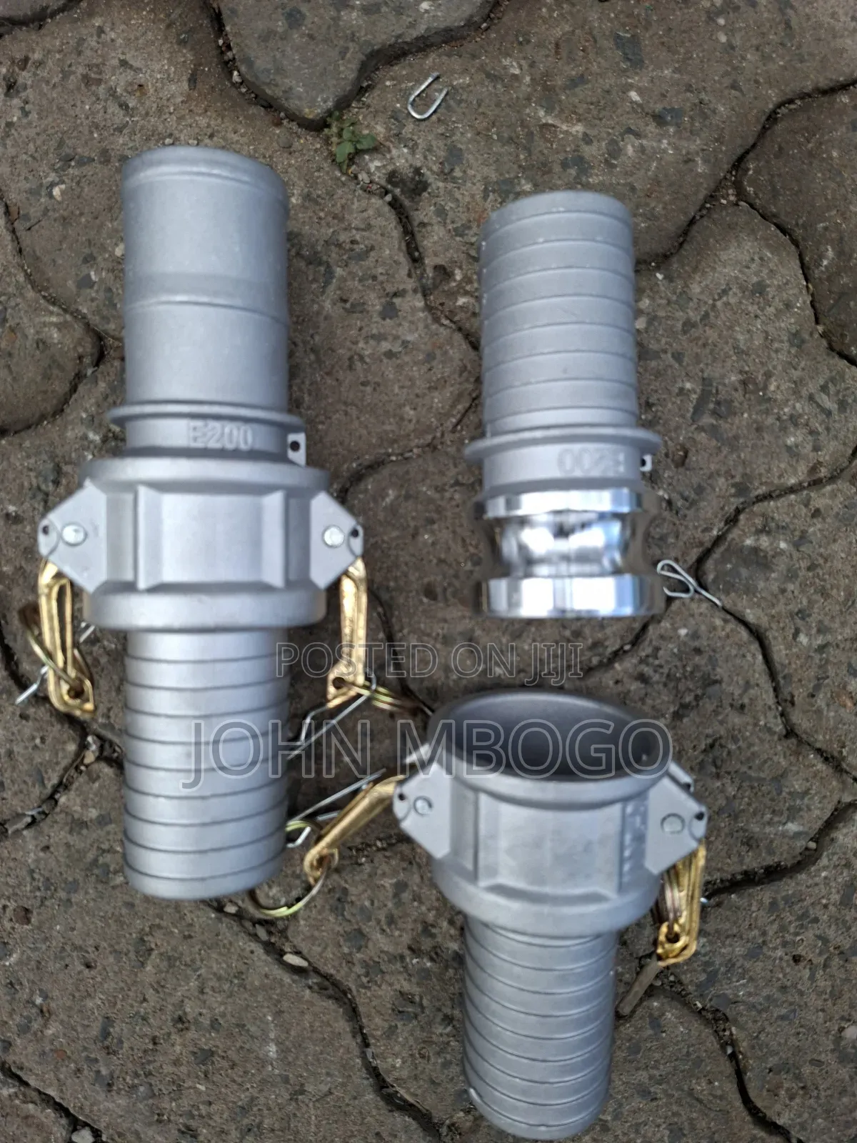 2 Inch Metallic Hose Coupling .
