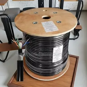 305m Cat 6 Outdoor Lan Cable Weatherproof Double Shielded Construction