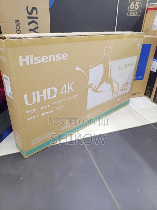 Hisense 43” Uhd Vidaa Smart Tv – A6 Series