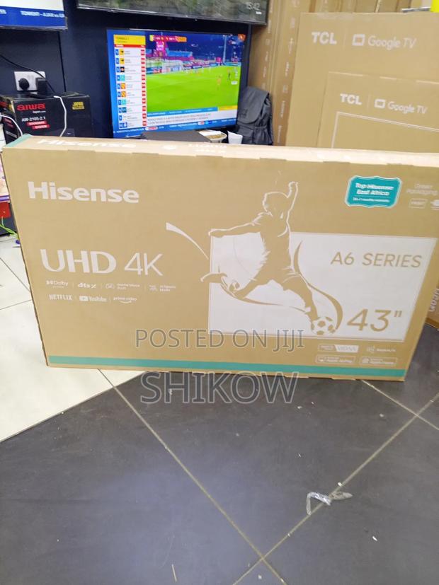 Hisense 43” Uhd Vidaa Frameless Smart Tv – A6 Series