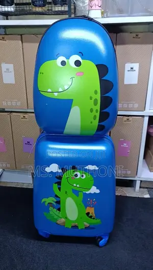 2 in 1 Disney Kids Luggage Suitcase With Backpack