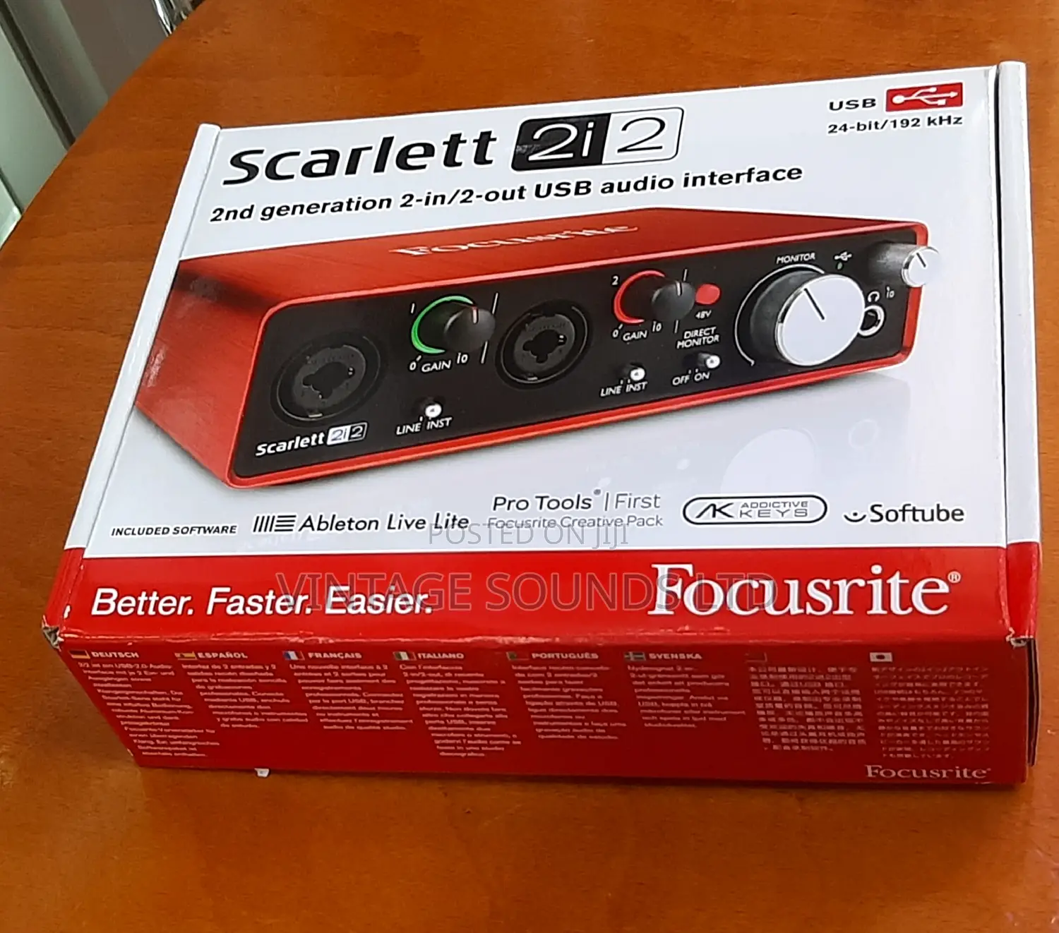 Scarlet 2i2 Fucurite Audio Interface