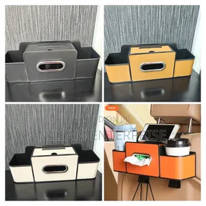 Multifunctional Car Seat Backrest Storage Box*