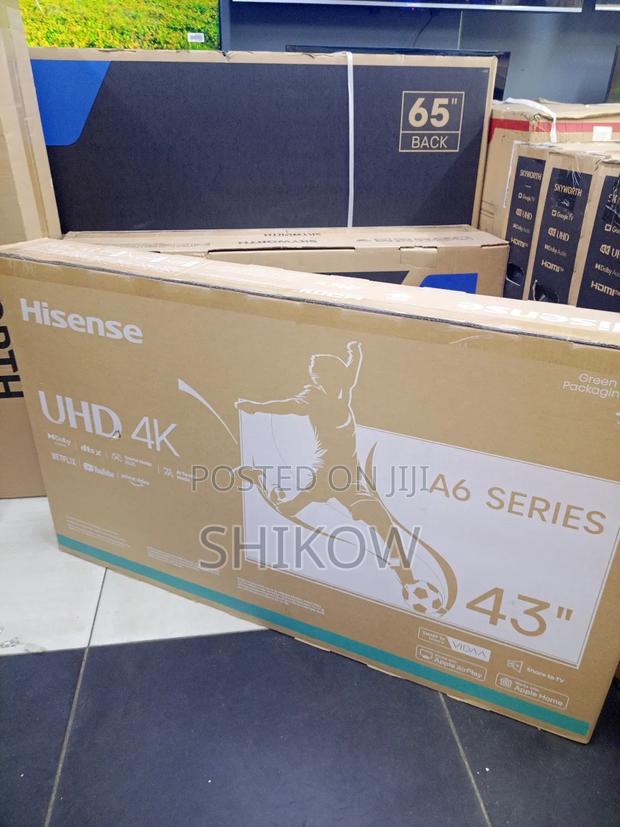 Hisense 43-Inch A6 Smart Tv With Dolby Audio Display