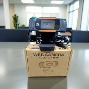 1080p Hd Plug Play Webcam for E-Learning and Video Meetings