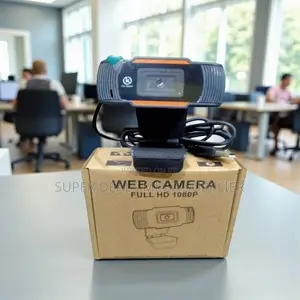 High-Quality 1080p Webcam With Mic for Zoom and Online Teaching