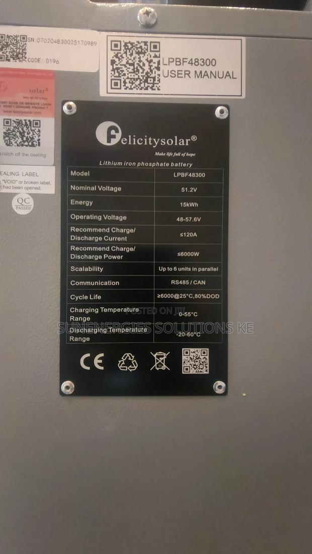 15kwh 51.2v 300ah - thumbnail 4