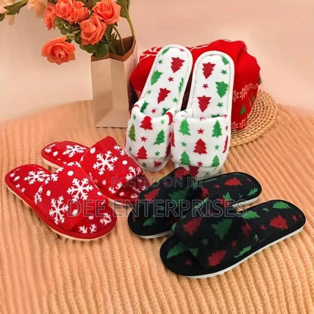 Fuzzy Indoor Slippers - thumbnail 2