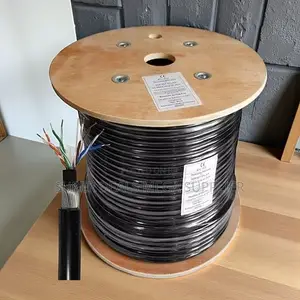Durable 305m Outdoor Lan Cable Double Shielded Uv Proof Cat 6 Cable