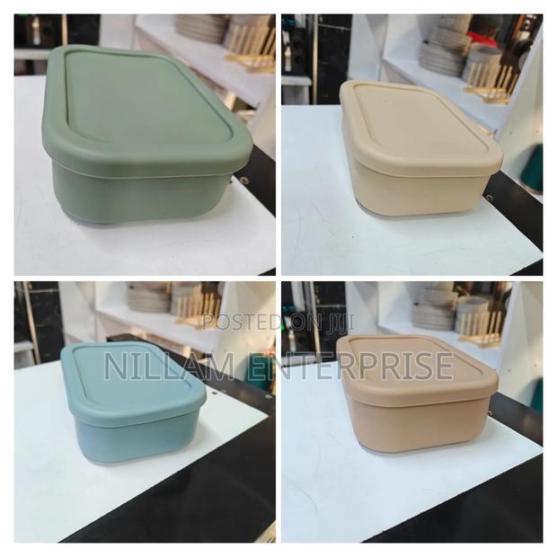Partitioned Leak Proof Silicone Lunch Box* - thumbnail 3