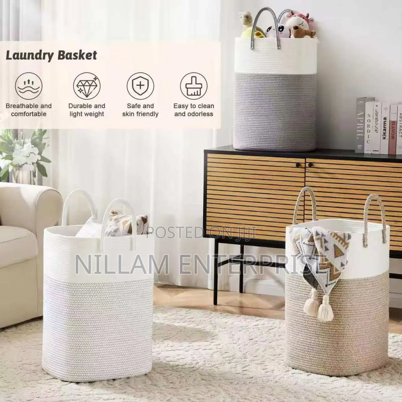 Rectangular Shape Non Woven Basket