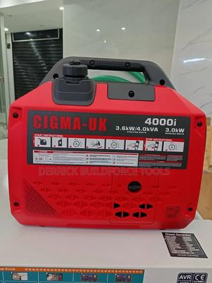 Cigma-Uk 4kva Gasoline Ac Silent Inverter Generator - main view