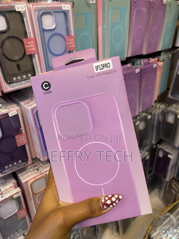 Jelly Liquid Silicone Magsafe Magnetic Phone Case for iPhone 12 Pro - thumbnail 3