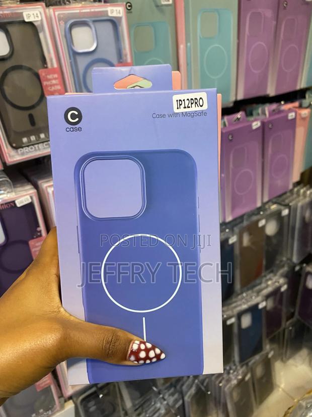 Captu Liquid Silicone Magsafe Magnetic Phone Case for iPhone 12 Pro - main view