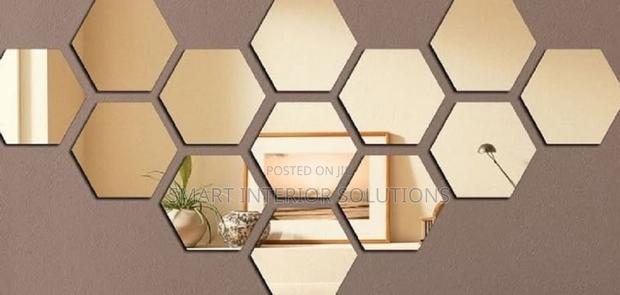 Hexagon Decorative Mirrors