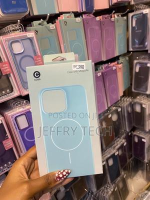 Shenzel Liquid Silicone Magsafe Magnetic Phone Case for iPhone 12 Pro - thumbnail 2