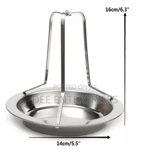 Stainless Steel Rotisserie Chicken Roaster Grill Stand